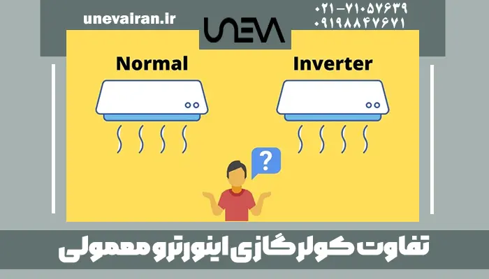تفاوت کولر گازی اینورتر و معمولی